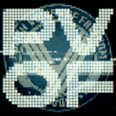 a pixelated image of a coin that says ' united states mint ' on it