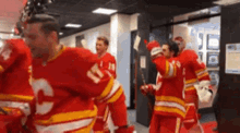 Calgary Flames Flames GIF - Calgary Flames Flames Go Flames Go GIFs