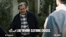 I Like To Have Clothing Choices Nicky Pearson GIF - I Like To Have Clothing Choices Nicky Pearson Griffin Dunne GIFs