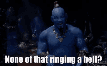 Genie Ringing A Bell GIF - Genie Ringing A Bell Will Smith GIFs