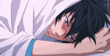 Anime Boy Blush GIF