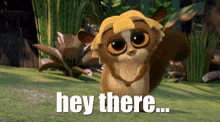 flirting hey there mort madagascar being cute