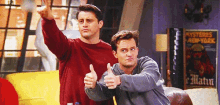 Joey & Chandler GIF - Tv Comedy Friends GIFs