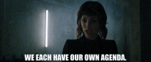Snake Eyes The Baroness GIF - Snake Eyes The Baroness We Each Have Our Own Agenda GIFs