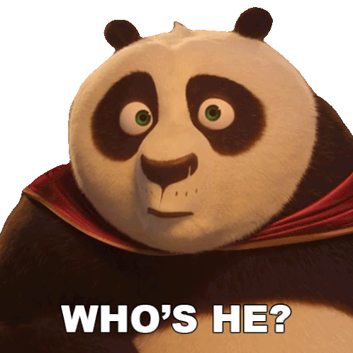 Who'S He Po Sticker - Who'S He Po Kung Fu Panda 4 Stickers