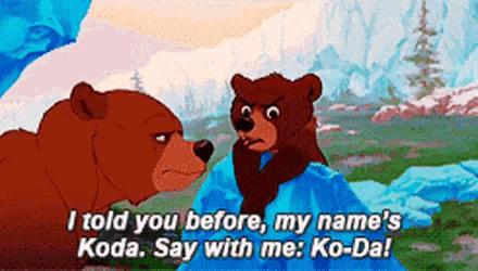 (m/f) viva la vida Koda-brother-bear