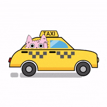 taxi oncoming