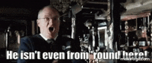 Hot Fuzz Not From Here GIF