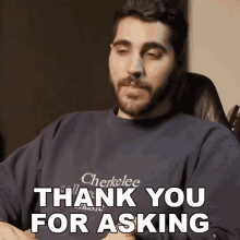 Thank You For Asking Rudy Ayoub GIF - Thank You For Asking Rudy Ayoub Thanks For Asking GIFs
