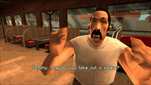gta grand theft auto gta lcs gta one liners tommy how do you take out a snake