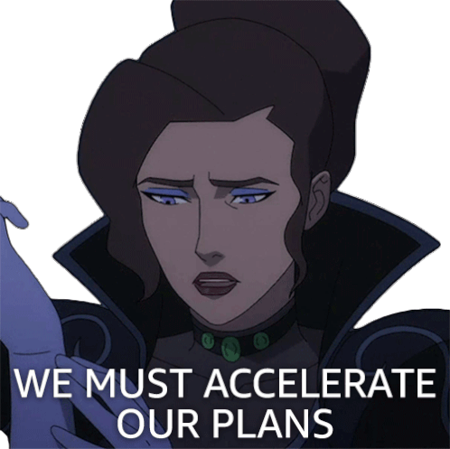 We Must Accelerate Our Plans Delilah Briarwood Sticker - We Must Accelerate Our Plans Delilah Briarwood The Legend Of Vox Machina Stickers