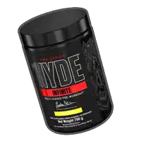 a black jar of hyde infinite pre-workout