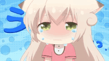 Nyanko Days Crying GIF