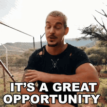 Its A Great Opportunity Dean Schneider GIF