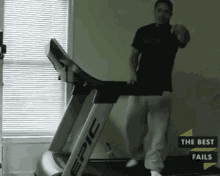 Fall Off Treadmill GIFs | Tenor