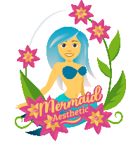 Mermaid Aesthetic Mermaid Life Sticker - Mermaid Aesthetic Mermaid Life Joypixels Stickers