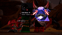 evil aimz is the name of the person shown in this picture