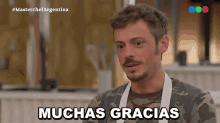 Muchas Gracias Tomas Fonzi GIF - Muchas Gracias Tomas Fonzi Master Chef Argentina GIFs