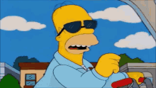 Homer Y Los Satanases O Los Cobras GIF - Homer Simpson Homero Simpson Malote GIFs