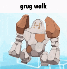 Grug Regirock GIF - Grug Regirock Plug Walk GIFs