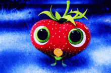 Strawberry Cloudy With A Chance Of Meatballs2 GIF - Strawberry Cloudy With A Chance Of Meatballs2 Cute GIFs