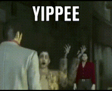 Yakuza Yippee GIF - Yakuza Yippee Hooray GIFs