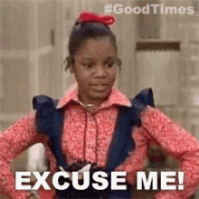 Excuse Me Millicent Penny Woods GIF - Excuse Me Millicent Penny Woods Good Times GIFs