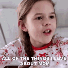 All Of The Things I Love About Mom Claire Crosby GIF - All Of The Things I Love About Mom Claire Crosby Claire And The Crosbys GIFs