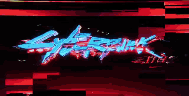 Cyberpunk 2077 Logo Animated Wallpaper 