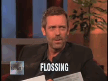 Just In Case You Missed How Wrong You Were GIF - Hughlaurie Ellen Interview GIFs