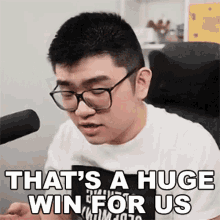 Thats A Huge Win For Us Zifan Wun GIF - Thats A Huge Win For Us Zifan Wun Xifan GIFs