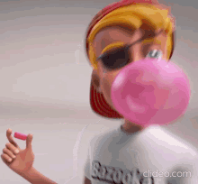 Bazooka Joe Bubble GIF - Bazooka Joe Bubble Commercial GIFs