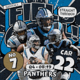 Carolina Panthers (22) Vs. New Orleans Saints (7) Fourth Quarter GIF - Nfl National Football League Football League GIFs