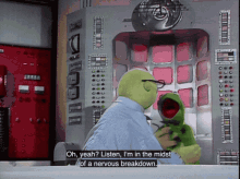 muppets muppet show kermit kermit the frog nervous breakdown