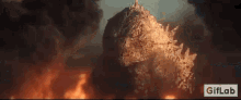 Godzilla Godzilla Vs Kong GIF - Godzilla Godzilla Vs Kong Descending Down To The Sea GIFs