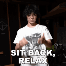 Sit Back Relax Lofe GIF