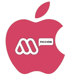 Mega Ficción Logo Apple GIF
