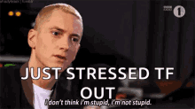 Eminem Stupid GIF - Eminem Stupid Not GIFs