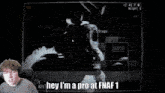 a person in a batman mask is playing a video game at 1 am
