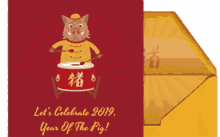 Red Envelope Year Of The Pig GIF - Red Envelope Year Of The Pig Chinese New Year GIFs