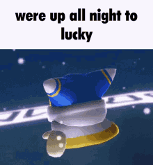 Were Up All Night To Get Lucky GIF