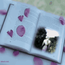 Flowers Book GIF - Flowers Book Spring GIFs