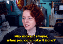 Randomtuesday Why Make It Simple When You Can Make It Hard GIF - Randomtuesday Why Make It Simple When You Can Make It Hard Difficulty GIFs