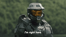 Im Right Here Master Chief GIF - Im Right Here Master Chief Halo GIFs