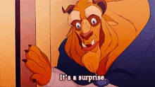 Beauty And The Beast Surprise GIF - Beauty And The Beast Surprise Disney GIFs