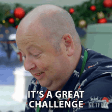 Its A Great Challenge James Hillery GIF - Its A Great Challenge James Hillery The Great British Baking Show Holidays GIFs