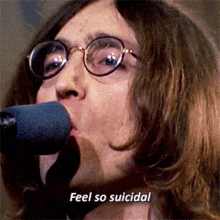 The Beatles Feel So Suicidal GIF - The Beatles Feel So Suicidal Fml GIFs