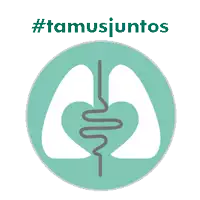 a logo for #tamusjuntos with a heart and a snake