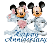Mickey Minnie GIF - Mickey Minnie Happy Anniversary GIFs