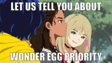 tell you about wonder egg priority wonder egg wonder egg tuesday